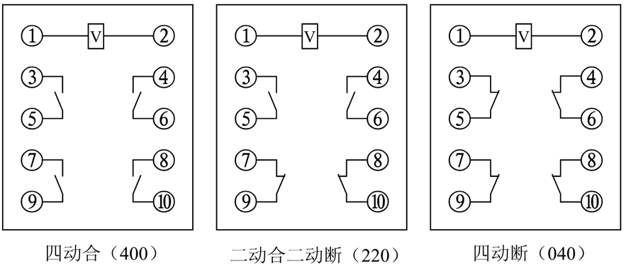 DZ-62/40內(nèi)部接線圖