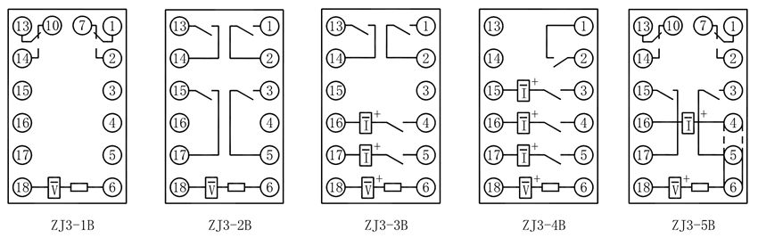 ZJ3-5B內(nèi)部接線(xiàn)圖