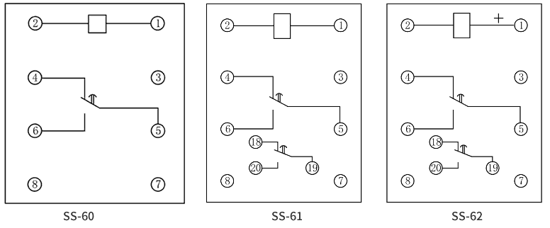 SS-61內(nèi)部接線圖