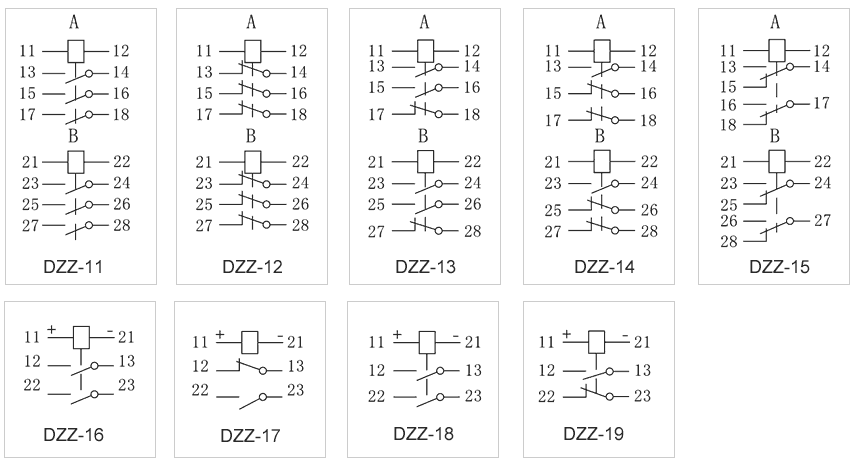 DZZ-17內(nèi)部接線圖