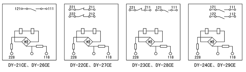 DY-23CE內(nèi)部接線圖