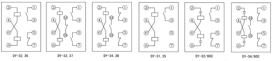 DY-33內(nèi)部接線圖