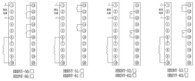 HBDNY-60內(nèi)部接線圖