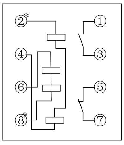 DT-13/200內(nèi)部接線圖