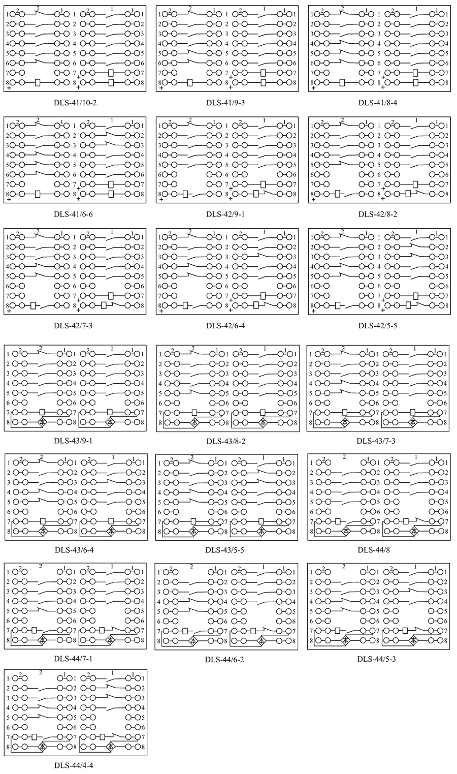 DLS-42/5-5內(nèi)部接線圖